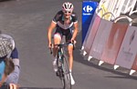 Frank Schleck pendant la dix-huiti�me �tape du Tour de France 2011